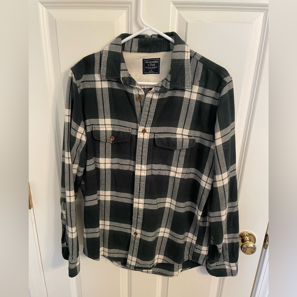 Flannel Men’s Button Down Shirt.
